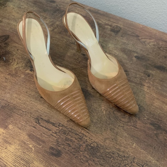 Cognac Richard Tyler Heels - Picture 2 of 6